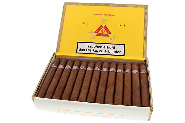 Montecristo No. 2 (Piramides) 25 Zigarren Montecristo No. 2 (Piramides) 25 Zigarren